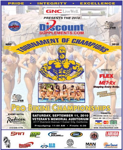 2010 Tournament of Champions Pro Bikini Preview