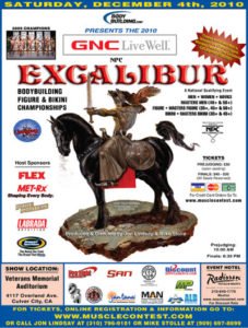 2010 NPC Excalibur – Show info (December 4th)