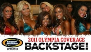 OLYMPIA BACKSTAGE VIDEO – THE LADIES