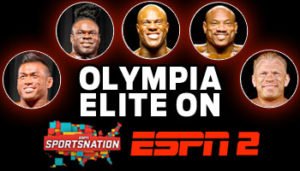 Olympia Athletes on ESPN2 SportsNation on 08-25-10