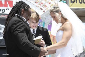 Jerome Ferguson marries Marnie Holley